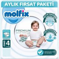 Molfix Premium No:4 Maxi 216 Adet Bebek Bezi