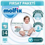 Molfix Premium No:4 Maxi 86 Adet Bebek Bezi