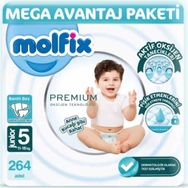 Molfix Premium No:5 Junior 264 Adet Bebek Bezi
