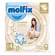 Molfix Pure&Soft No:4 Maxi 30 Adet Bebek Bezi
