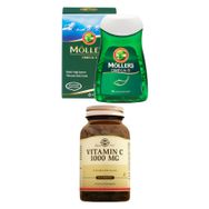 Möller's Omega 3 60 Kapsül + Solgar Vitamin C 1000 mg 90 Tablet
