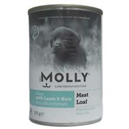 Molly Kuzu Etli Parca Etli 395 Gr Yavru Köpek Konservesi