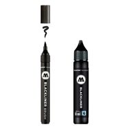 Molotow Blackliner Brush Marker + 30 ml Refill