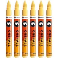 Molotow ONE4ALL 127HS-CO 115 Vanilla Pastel 1.5 mm Akrilik Markör Kalem