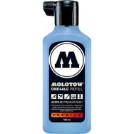 Molotow One4All 180 ml Keramic Blue Light 202 Akrilik Refill