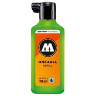Molotow One4All 180 ml Neon Green Fluorescent 219 Akrilik Refill