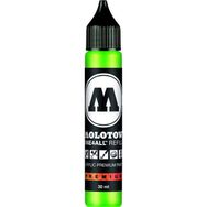 Molotow One4All 30 ml Fluorescent Green 219 Akrilik Refill
