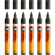 Molotow One4All N:180 4 mm Signalschwarz Çizim Kalemi