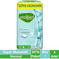 Molped Normal 24x4 96 Adet Süper Ekonomik Ped