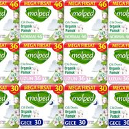 Molped Pure Soft 184 Adet Normal + 144 Adet Uzun + 120 Adet Gece Hijyenik Ped