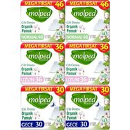 Molped Pure Soft 92 Adet Normal + 72 Adet Uzun + 60 Adet Gece Hijyenik Ped