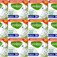 Molped Pure Soft Gece 18x30 Adet Hijyenik Ped