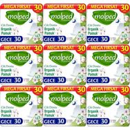 Molped Pure Soft Gece 9x30 Adet Hijyenik Ped
