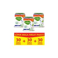 Molped Pure & Soft Gece Süper Mega Paket 90 Adet Hijyenik Ped