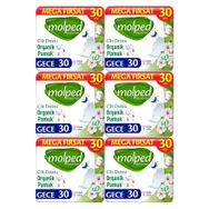 Molped Pure & Soft Mega Fırsat Gece 180 Adet Hijyenik Ped