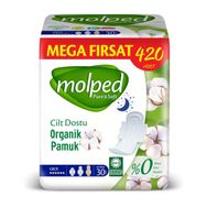 Molped Pure & Soft Mega Fırsat Gece 420 Adet Hijyenik Ped