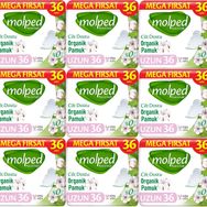 Molped Pure Soft Uzun 9x36 Adet Hijyenik Ped