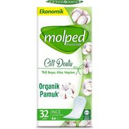 Molped Pure&Soft Cilt Dostu 32'li Günlük Ped