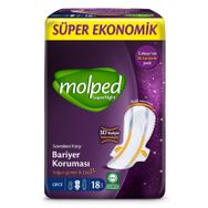 Molped Süper Gece 16x3 48 Adet Ekonomik Süpernight Ped