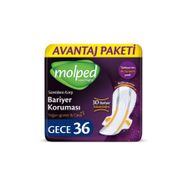 Molped Supernight Gece Avantaj Paketi 36'lı Hijyenik Ped