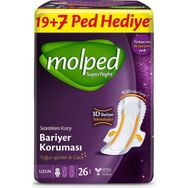 Molped Supernight Uzun 26 Adet Ped