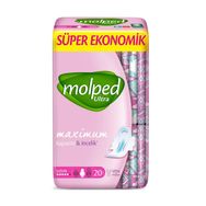 Molped Ultra Uzun Süper Eko 20'li Hijyenik Ped