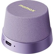 Momax 1‑vibe Go Manyetik Bluetooth Hoparlör - Mor