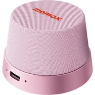 Momax 1‑vibe Go Manyetik Bluetooth Hoparlör - Pembe