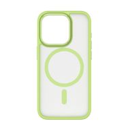 Momax Açık Yeşil iPhone 15 Pro Play Amour MagSafe Kılıf
