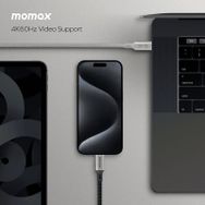 Momax DC32D Elite 100W Usb-C Usb3.2 Gen 2x2 20 Gbps Siyah Kablo
