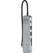Momax One Link 8 in 1 Usb-C Çoklayıcı Hub