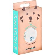 Mommyslab 5 in 1 20x120 cm Fil Müslin Organik Kundak ve Anne Bebek Örtüsü