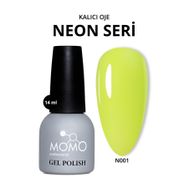 Momo Professional N001 Neon Sarı 14 ml Kalıcı Oje