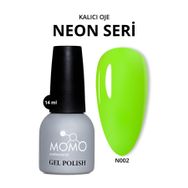 Momo Professional N002 Neon Yeşil 14 ml Kalıcı Oje
