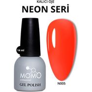 Momo Professional N005 Neon Nar Çiçeği 14 ml Kalıcı Oje