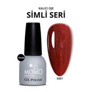 Momo Professional S001 Simli Koyu Kırmızı 14 ml Kalıcı Oje