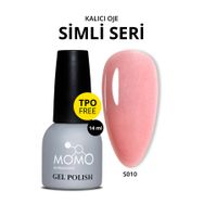 Momo Professional S010 Simli Ten Pembesi 14 ml Kalıcı Oje
