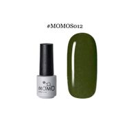 Momo Professional S012 4 ml Simli Haki Yeşil Kalıcı Oje
