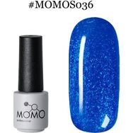 Momo Professional S036 Simli Saks Mavi 4 ml Kalıcı Oje