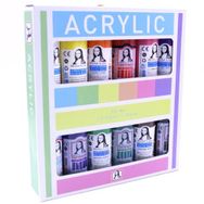 Monalisa 12x70 ml Bulut Mavi Akrilik Boya Seti