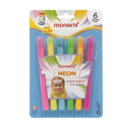 Monami 6 Renk Neon Yüz Boyasi