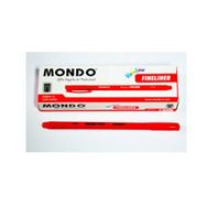 Mondo Softliner Rainbow Kırmızı Keçeli Kalem