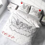 Monohome Angel Modern Renkli Çift Kişilik 200x220 cm Nevresim Takımı