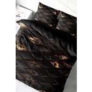 Monohome Black Suite 3D Pamuk Saten Çift Kişilik Nevresim Takım