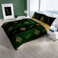 Monohome Cattleya Damascus 3D Pamuk Saten Çift Kişilik Nevresim Takımı