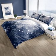 Monohome Cattleya Stain 3D Pamuk Saten Çift Kişilik Nevresim Takımı