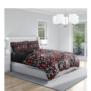 Monohome Damask Rose 3D Renkli Çift Kişilik 200x220 cm Nevresim Takımı