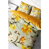 Monohome Excited Flowers Naturel Renkli Çift Kişilik 200x220 cm Nevresim Takımı