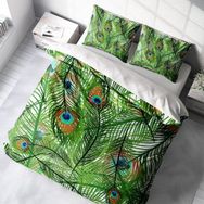 Monohome Feathers 3D Pamuk Saten Çift Kişilik 200x220 cm Nevresim Takımı