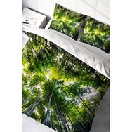 Monohome Forest 1 Naturel Çift Kişilik Nevresim Takımı